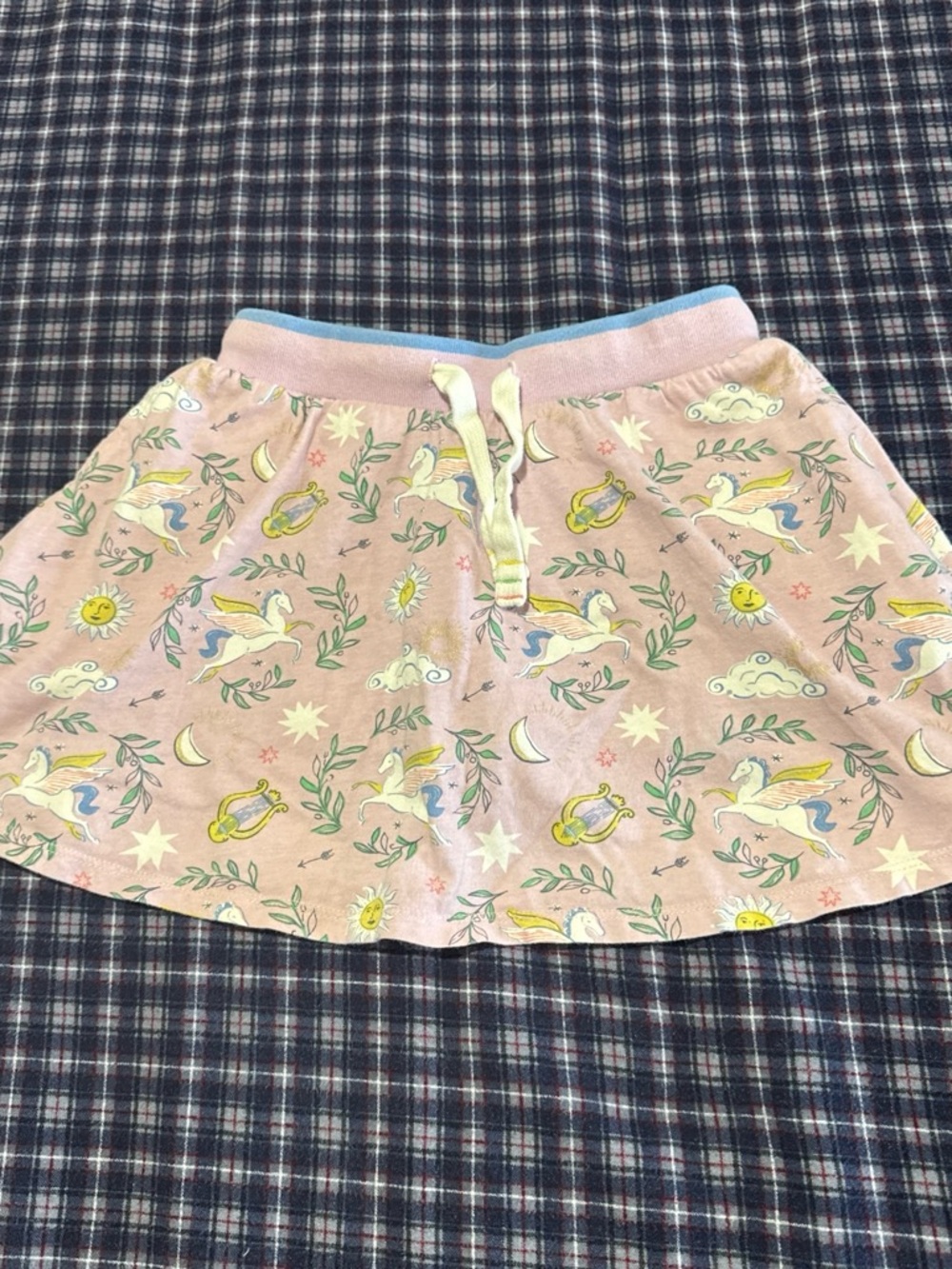 Boden Pink Unicorn & Celestial Print Skort